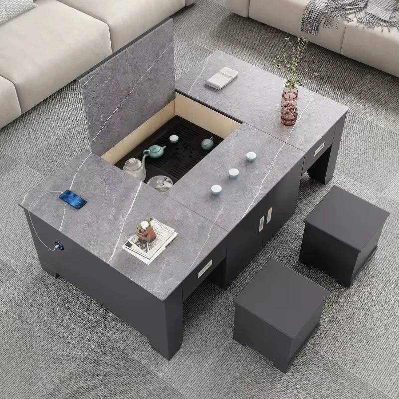 Organizer Clear Coffee Table Unique Minimalist Aesthetic Ornaments Coffee Table Glam Italian Wohnzimmer Tisch Home Furniture