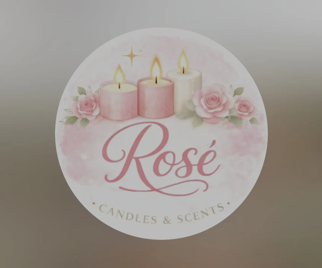 Rosé candles